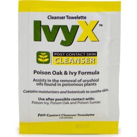 CORETEX PRODUCTS CoreTex Ivy X Post-Contact Cleanser, Posion Oak & Ivy Lotion, Towelette, 300/Case 84644